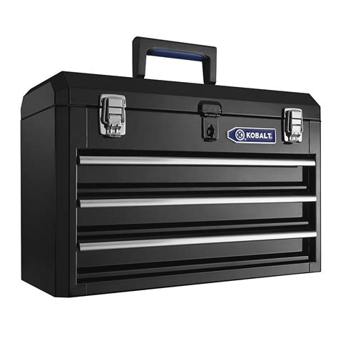 kobalt 3-drawer steel lockable tool box 30 at lowe's|kobalt 3 drawer.